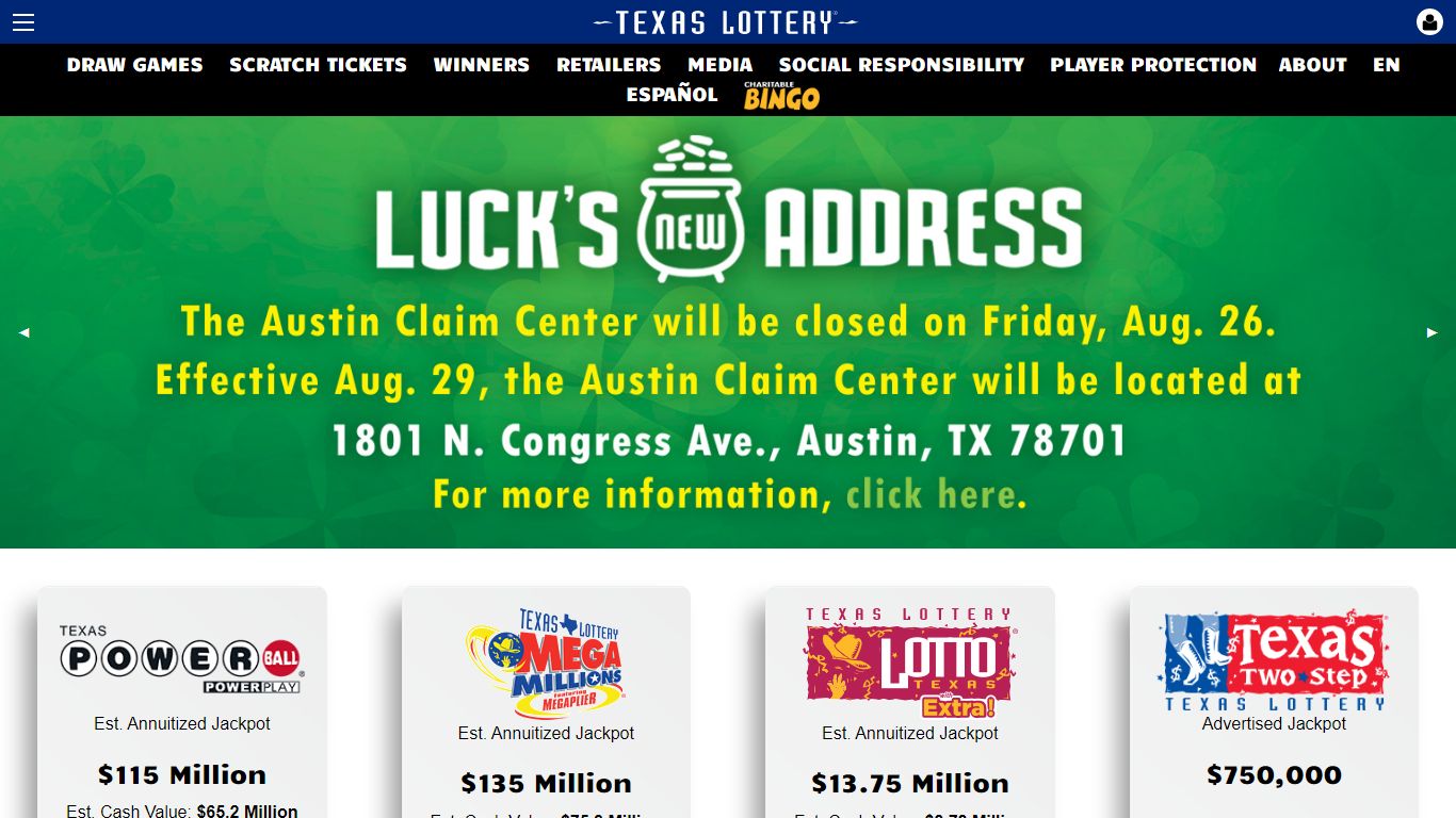 Texas Lottery | Home